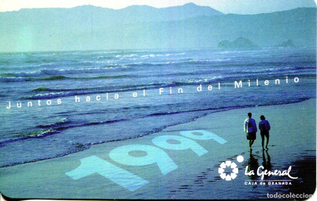 Coleccionismo calendarios: CALENDARIO BOLSILLO FOURNIER A&Ntilde;O 1999 CAJA DE AHORROS- LA GENERAL CAJA GRANADA - VER FOTO REVERSO