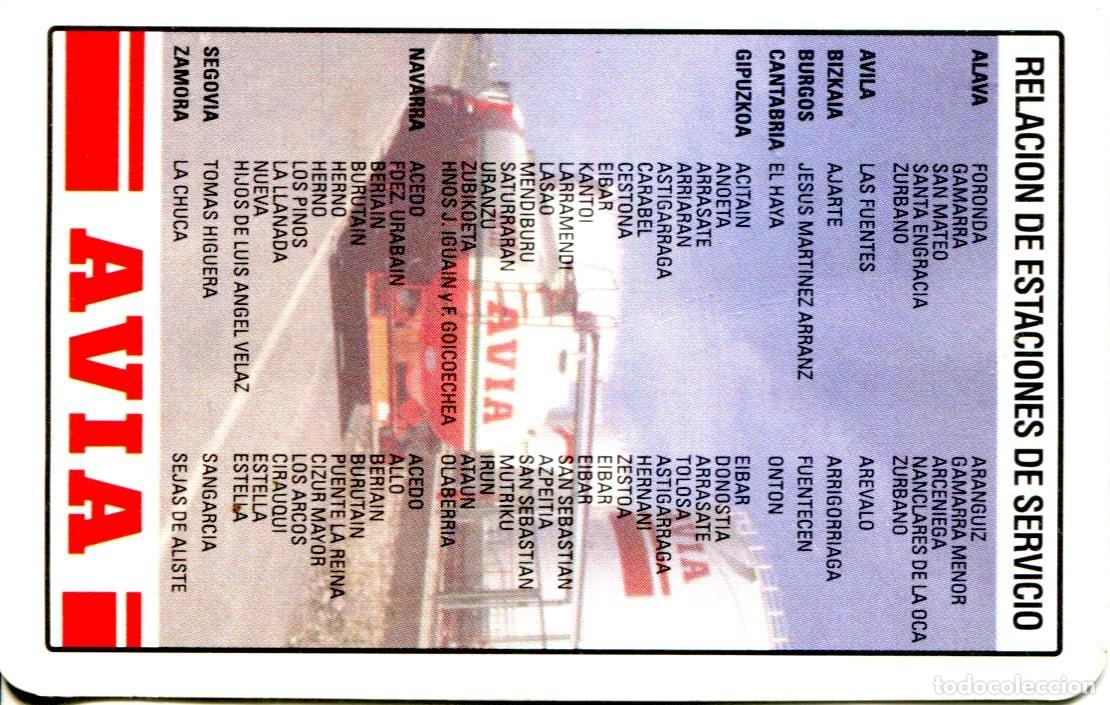 Coleccionismo calendarios: CALENDARIO BOLSILLO - A&Ntilde;O 1999 - AVIA GASOLINERAS - FOURNIER