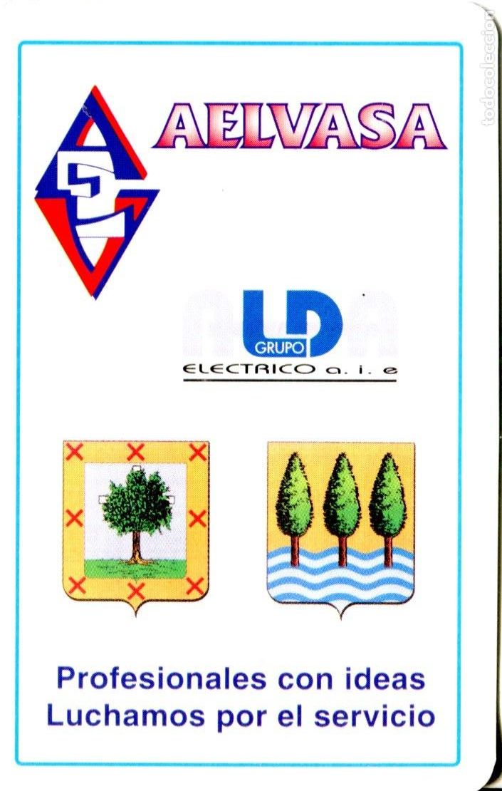 Coleccionismo calendarios: CALENDARIO DE BOLSILLO FOURNIER A&Ntilde;O 1999 AELVASA ALDA GRUPO ELECTRICO