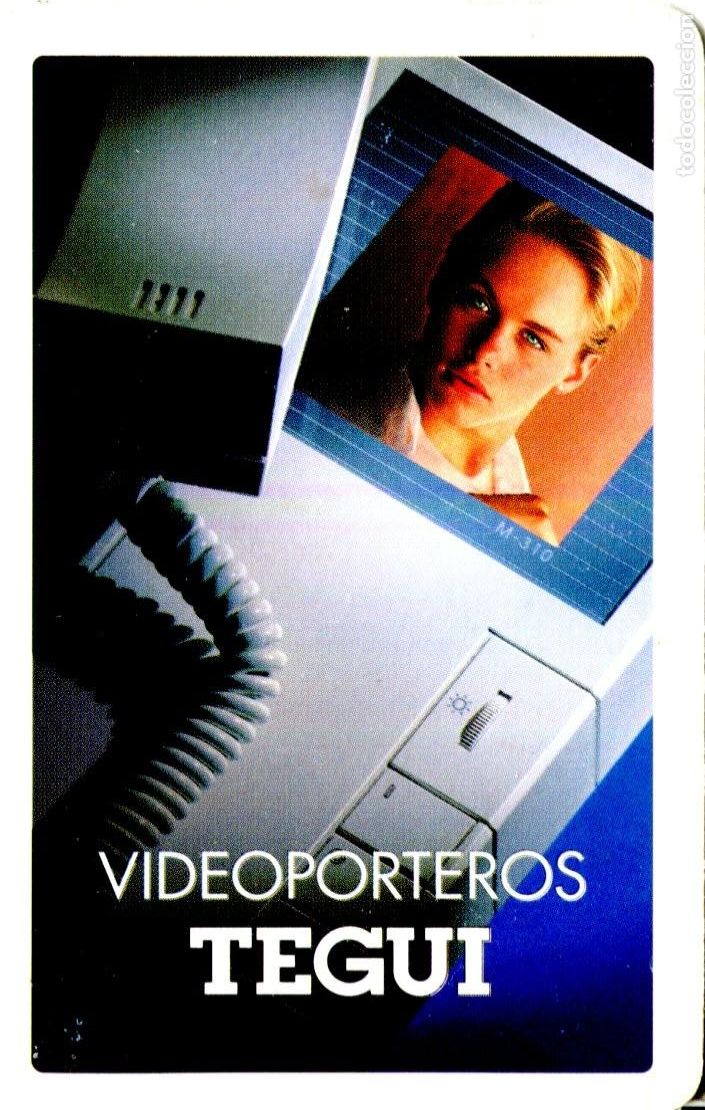Coleccionismo calendarios: CALENDARIO FOURNIER 1996 , VIDEOPORTEROS TEGUI
