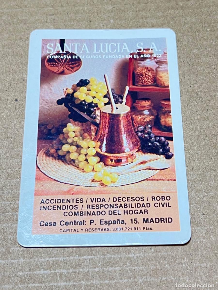 Coleccionismo calendarios: Calendario de bolsillo SANTA LUCIA no FOURNIER 1983