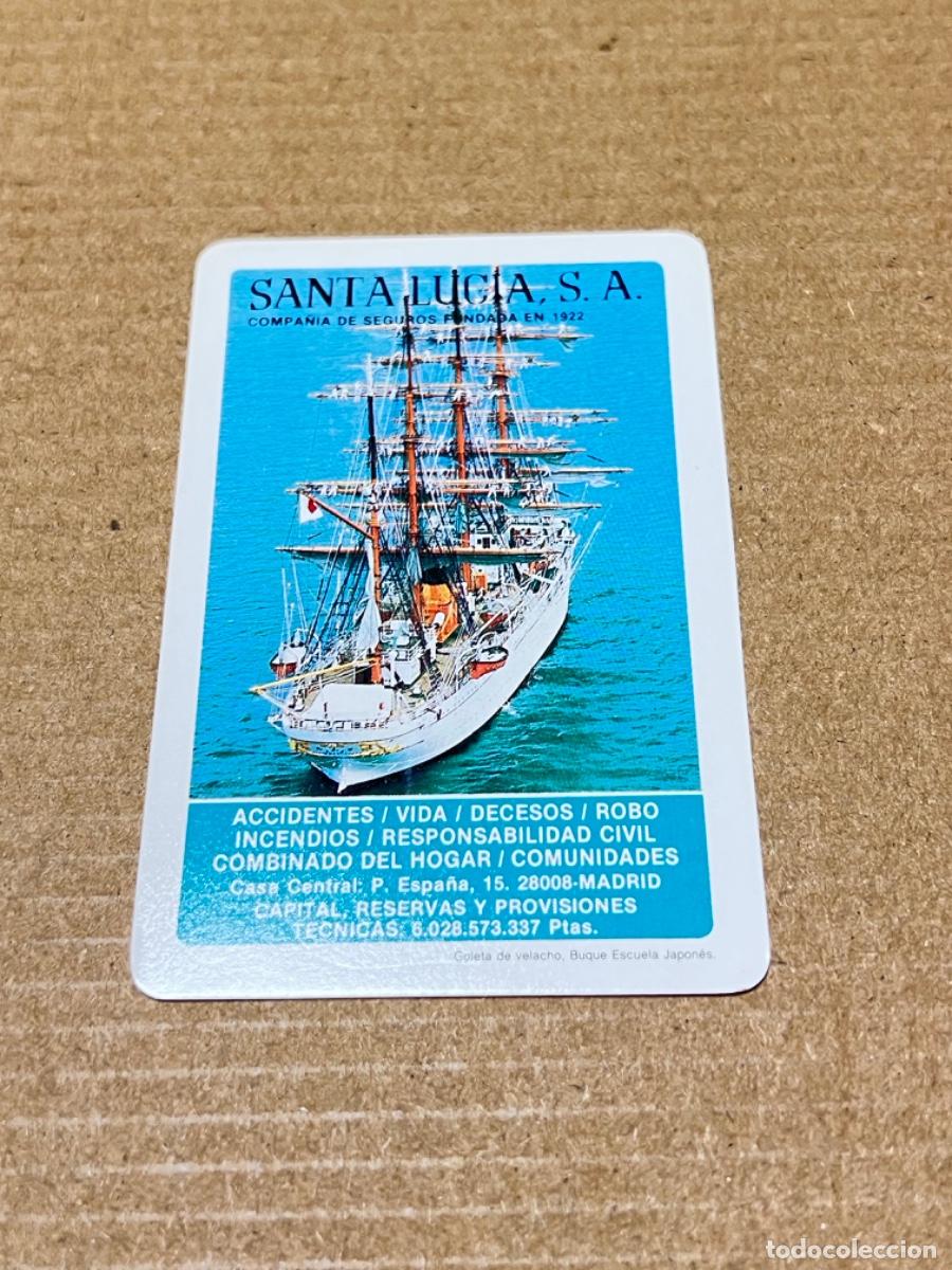 Coleccionismo calendarios: Calendario de bolsillo SANTA LUCIA no FOURNIER 1985