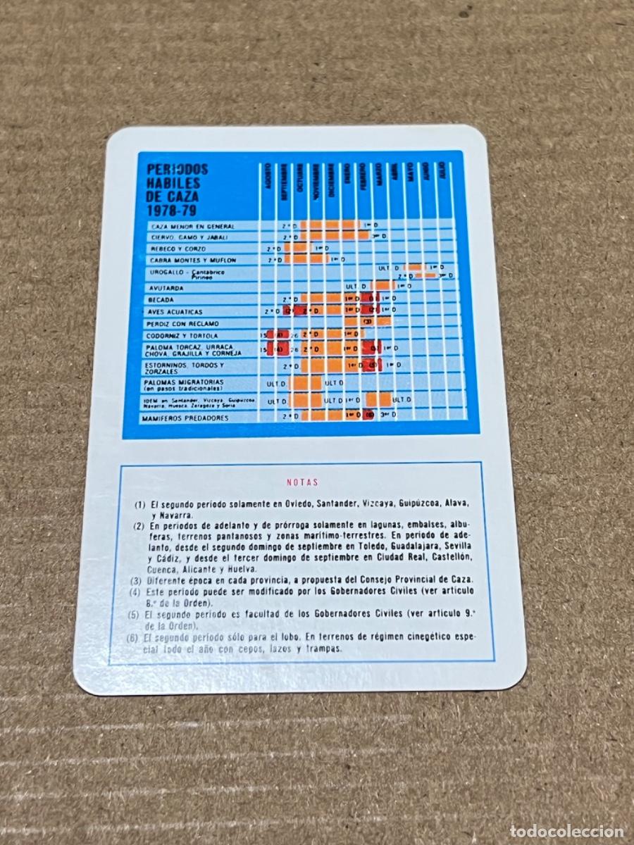 Coleccionismo calendarios: Calendario de bolsillo FOURNIER 1979
