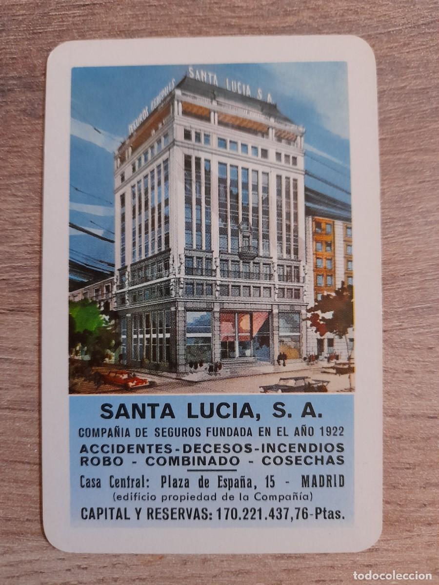Coleccionismo calendarios: CALENDARIO FOURNIER. SEGUROS SANTA LUC&Iacute;A, DE 1968.