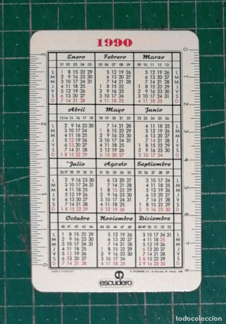 Coleccionismo calendarios: CALENDARIO BOLSILLO, ALMANAQUE. ESCUDERO 1990-1991. - H. Fournier