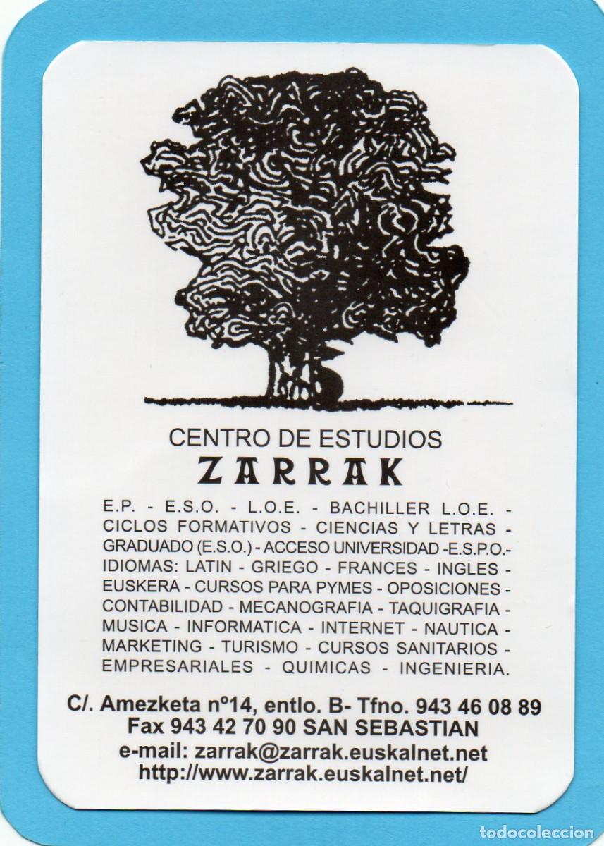 Coleccionismo calendarios: Calendario de Publicidad 2011 - CENTRO DE ESTUDIOS ZARRAK