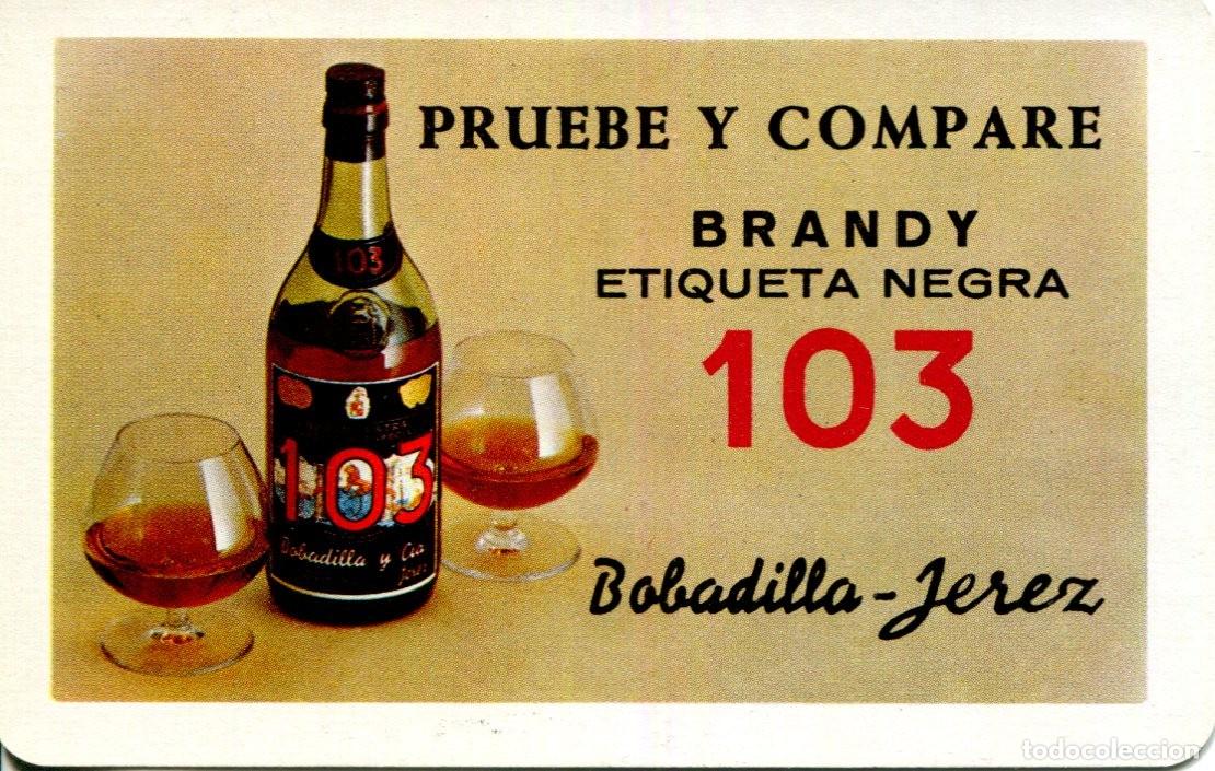 Coleccionismo calendarios: Calendario de H. Fournier 1971 - BRANDY ETIQUETA NEGRA 103 LICOR BEBIDA