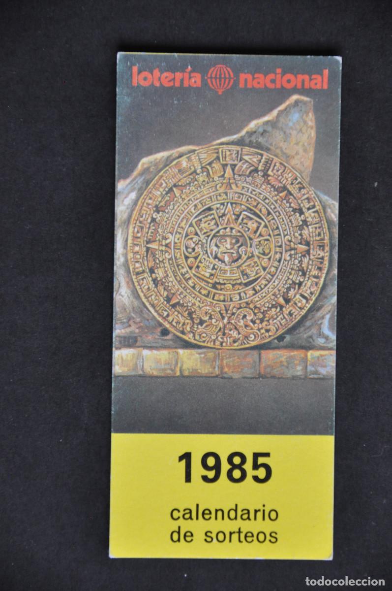 Collezionismo Calendari: CALENDARIO - LOTERIA NACIONAL 1985