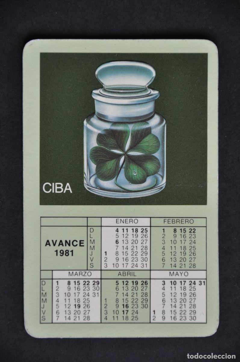 Collectionnisme Calendriers: CALENDARIO - CIBA 1980