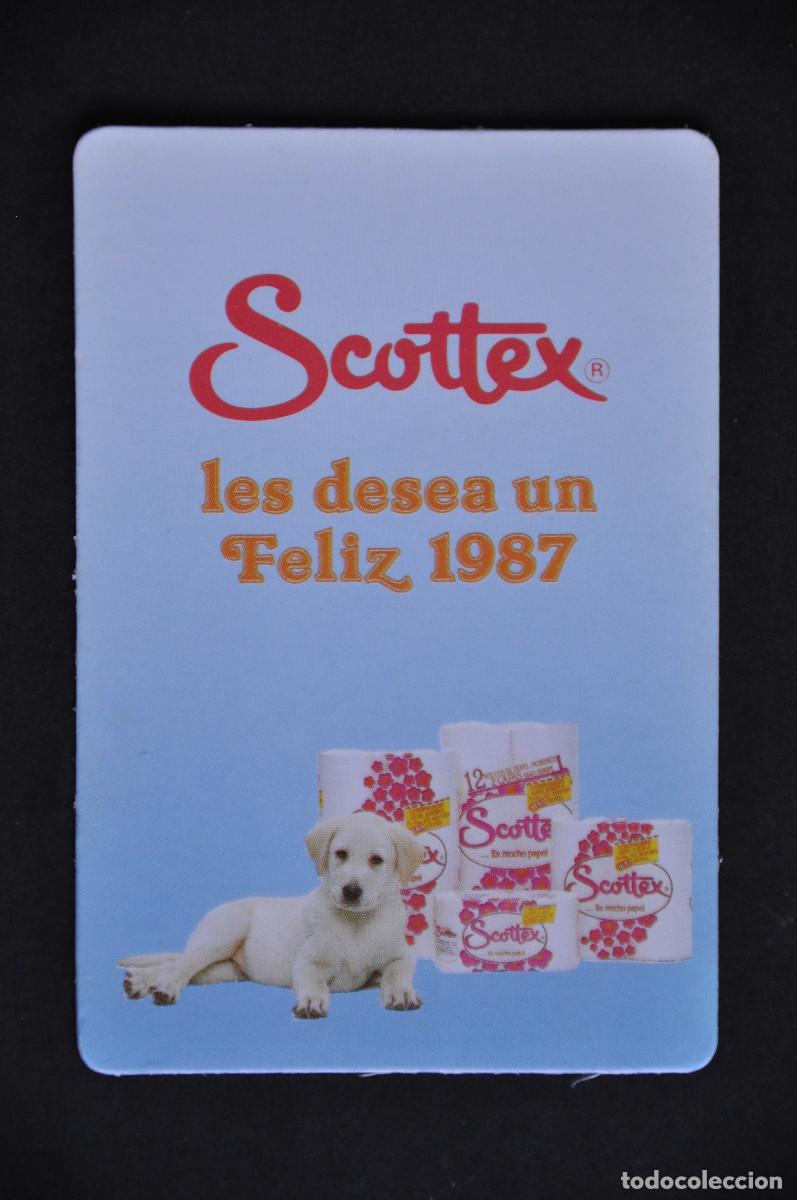 Sammeln von Kalendern: CALENDARIO - SCOTTEX 1987