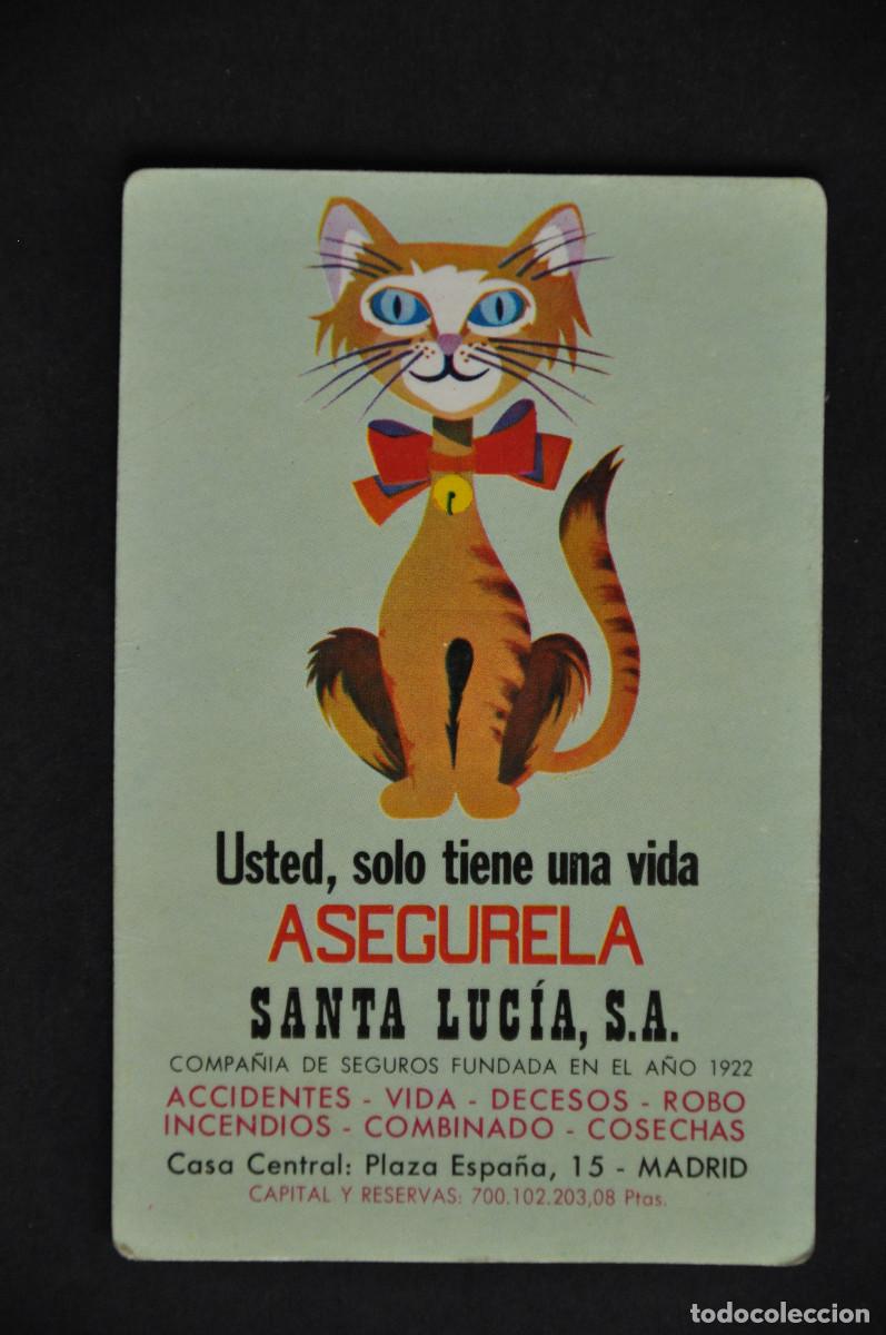 Coleccionismo calendarios: CALENDARIO - SEGUROS SANTA LUCIA 1975