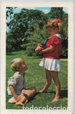 Coleccionismo calendarios: CALENDARIO NI&Ntilde;OS CON PATITO A&Ntilde;O 1969 CAL-11234