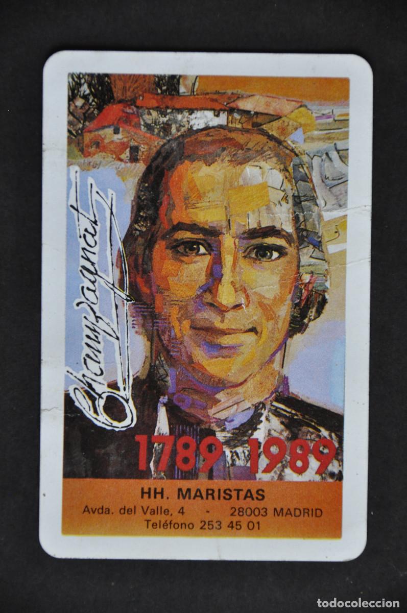 Coleccionismo calendarios: CALENDARIO FOURNIER - HERMANOS MARISTAS 1989-1990