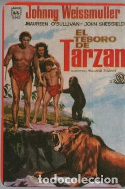 Coleccionismo calendarios: CALENDARIO EL TESORO DE TARZAN A&Ntilde;O 1990 CAL-11249