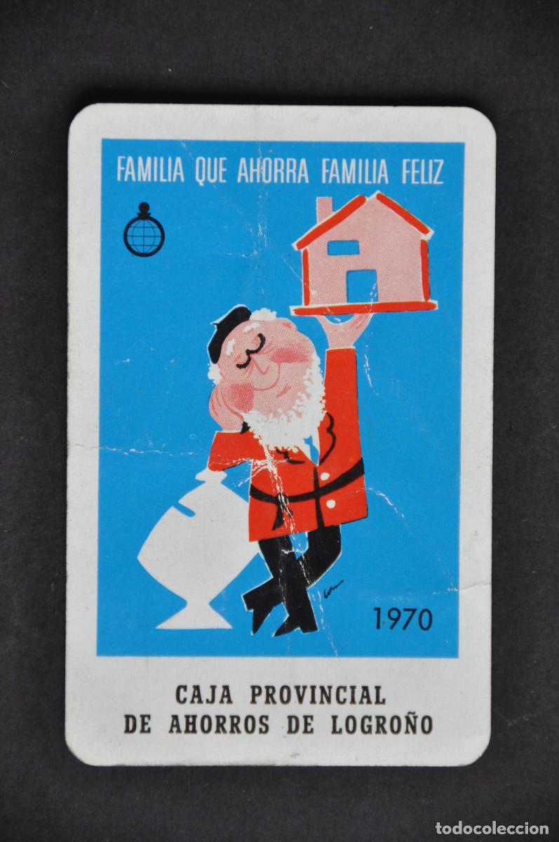 Coleccionismo calendarios: CALENDARIO FOURNIER - CAJA PROVINCIAL DE AHORROS DE LOGRO&Ntilde;O 1970