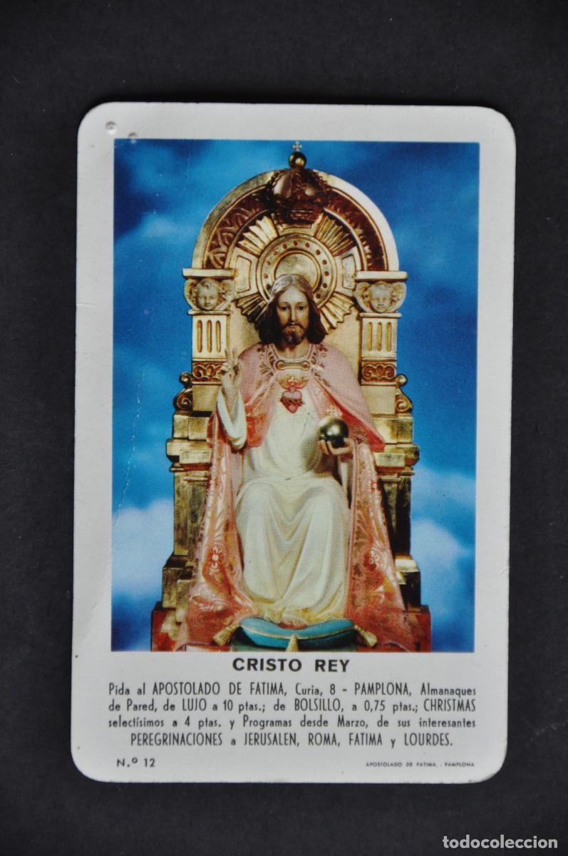 Sammeln von Kalendern: CALENDARIO FOURNIER - CRISTO REY 1964