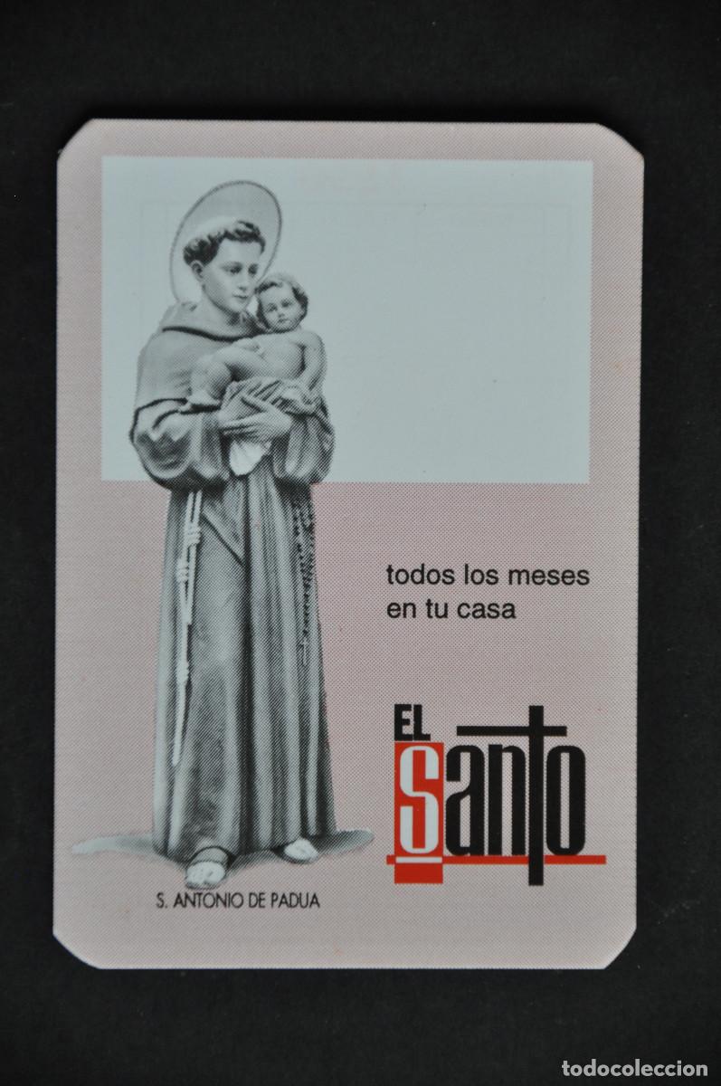 Coleccionismo calendarios: CALENDARIO - REVISTA EL SANTO 1996