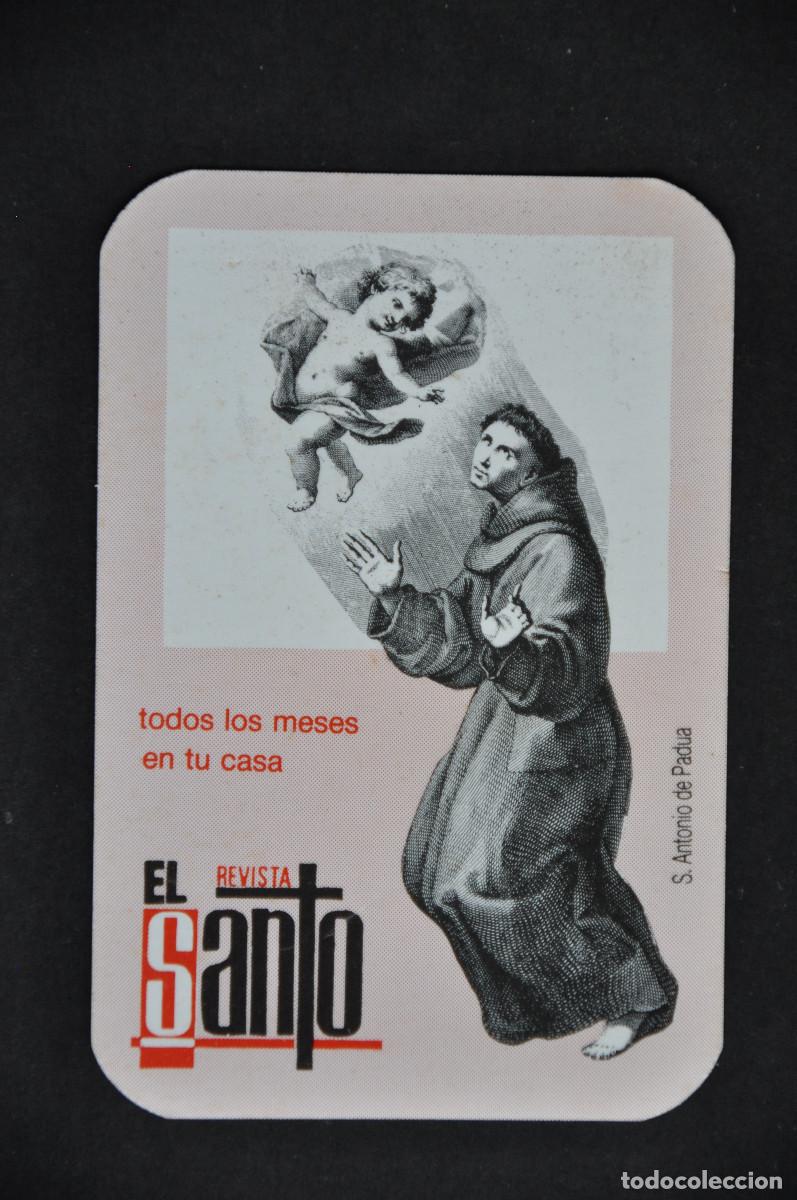 Coleccionismo calendarios: CALENDARIO - REVISTA EL SANTO 1995