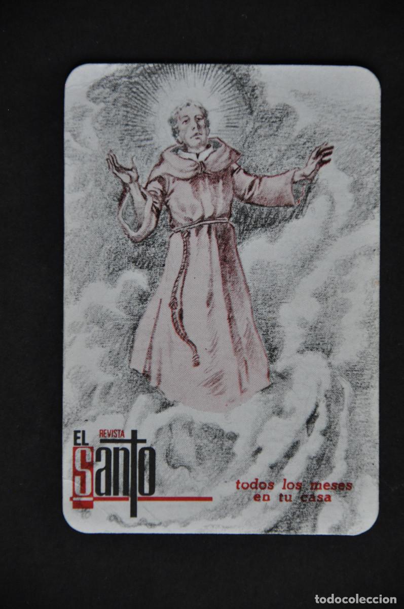 Coleccionismo calendarios: CALENDARIO - REVISTA EL SANTO 1985