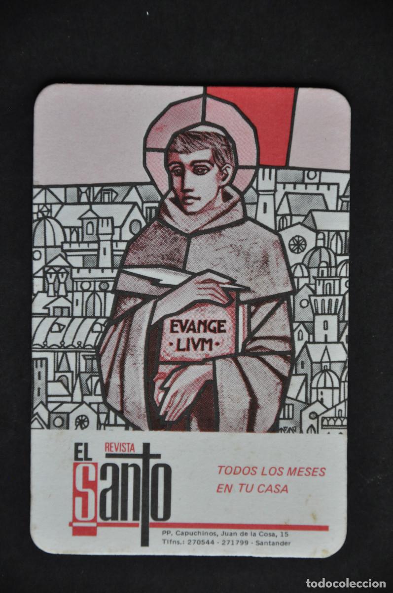 Coleccionismo calendarios: CALENDARIO - REVISTA EL SANTO 1978