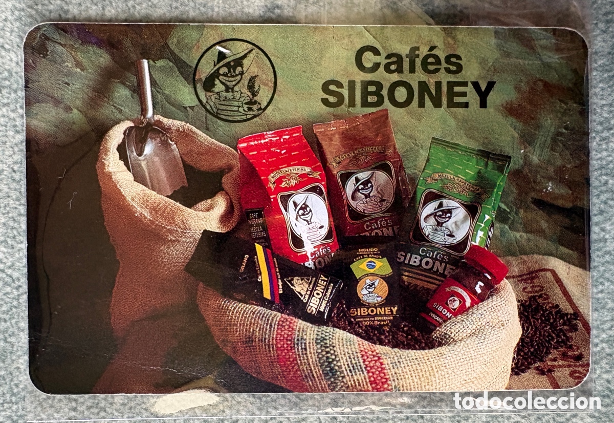 Coleccionismo calendarios: Cal004A-CALENDARIO FOURNIER CAF&Eacute;S SIBONEY - 1996