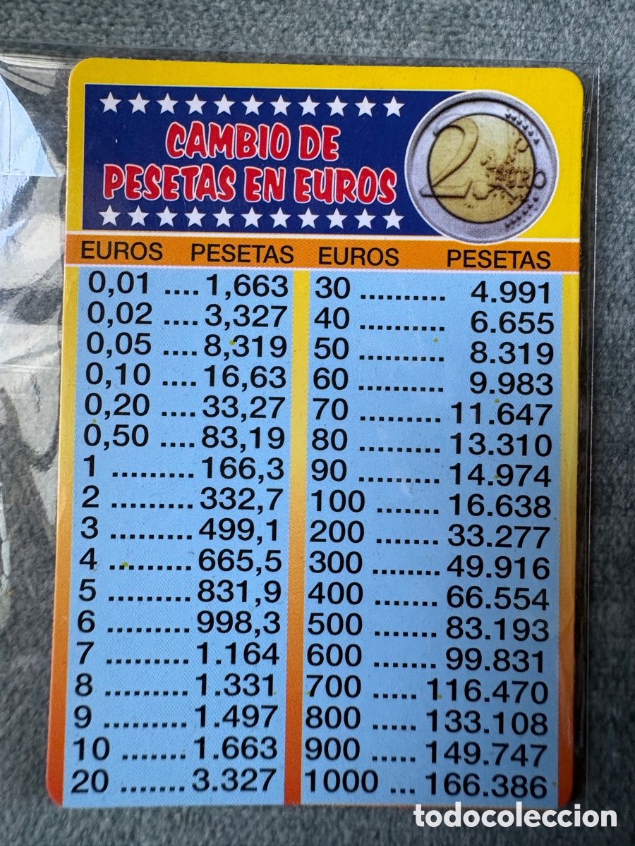 Coleccionismo calendarios: Cal020-CALENDARIO EUROCONVERSOR | BRICOLAXE JAVI - 2000