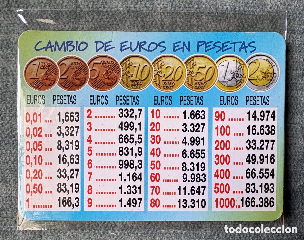 Coleccionismo calendarios: Cal021B-CALENDARIO EUROCONVERSOR | ADM&Oacute;N. LOTER&Iacute;A N&ordm;28 - 2002