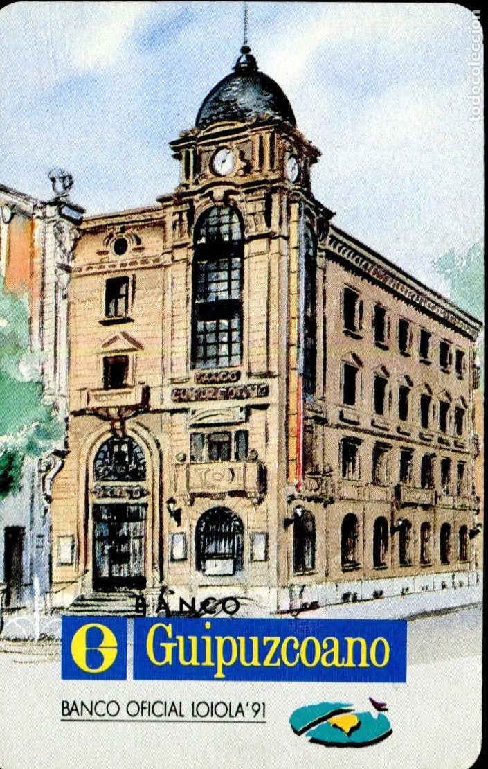 Coleccionismo calendarios: CALENDARIO FOURNIER. BANCO GUIPUZCOANO. A&Ntilde;O 1991