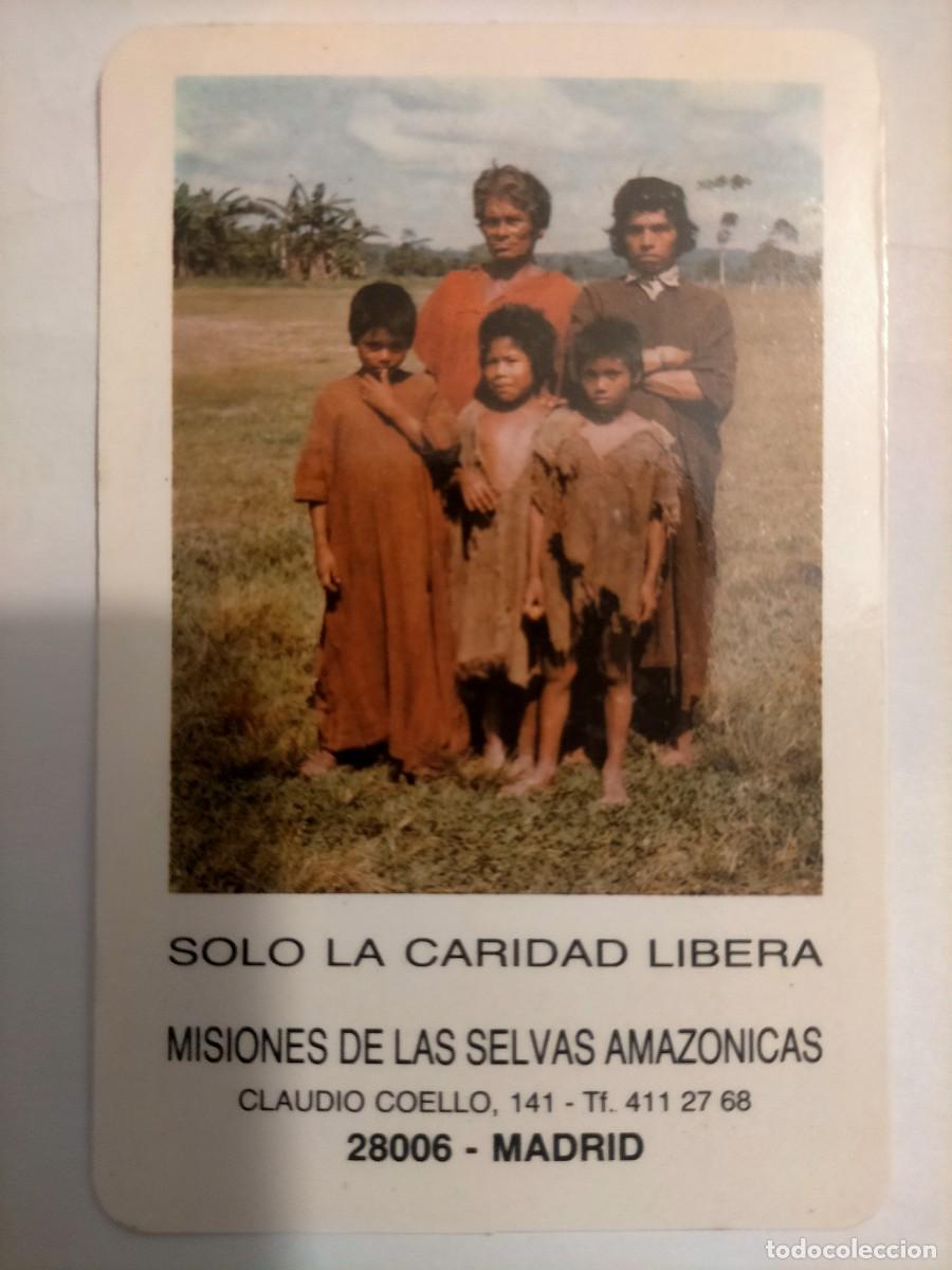 Coleccionismo calendarios: Calendario misiones de las selvas amazonicas
