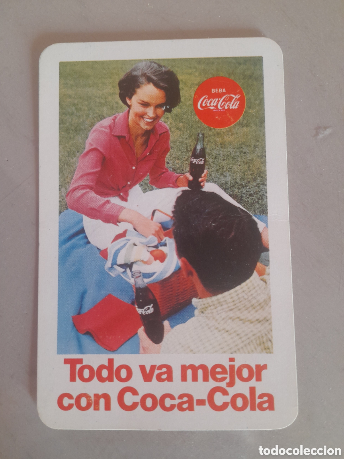 Coleccionismo calendarios: Calendario bolsillo Coca Cola