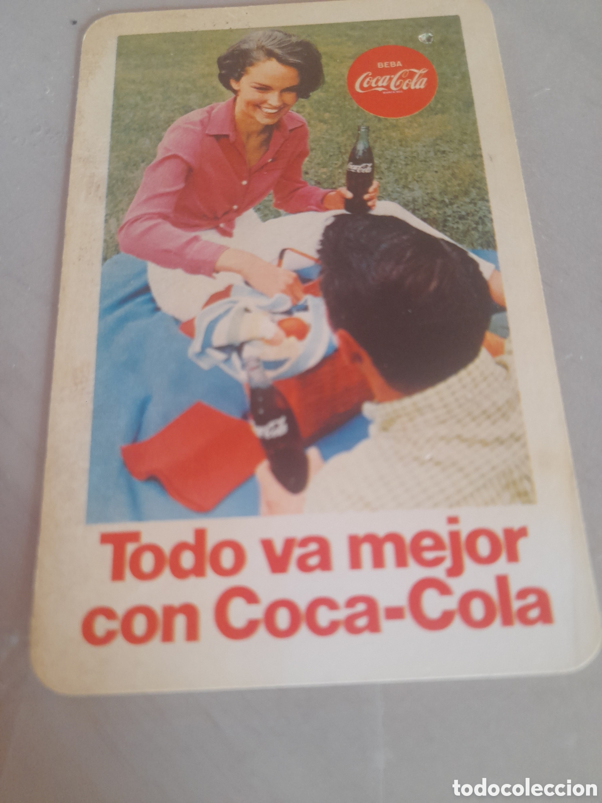 Coleccionismo calendarios: Calendario bolsillo coca cola 1969