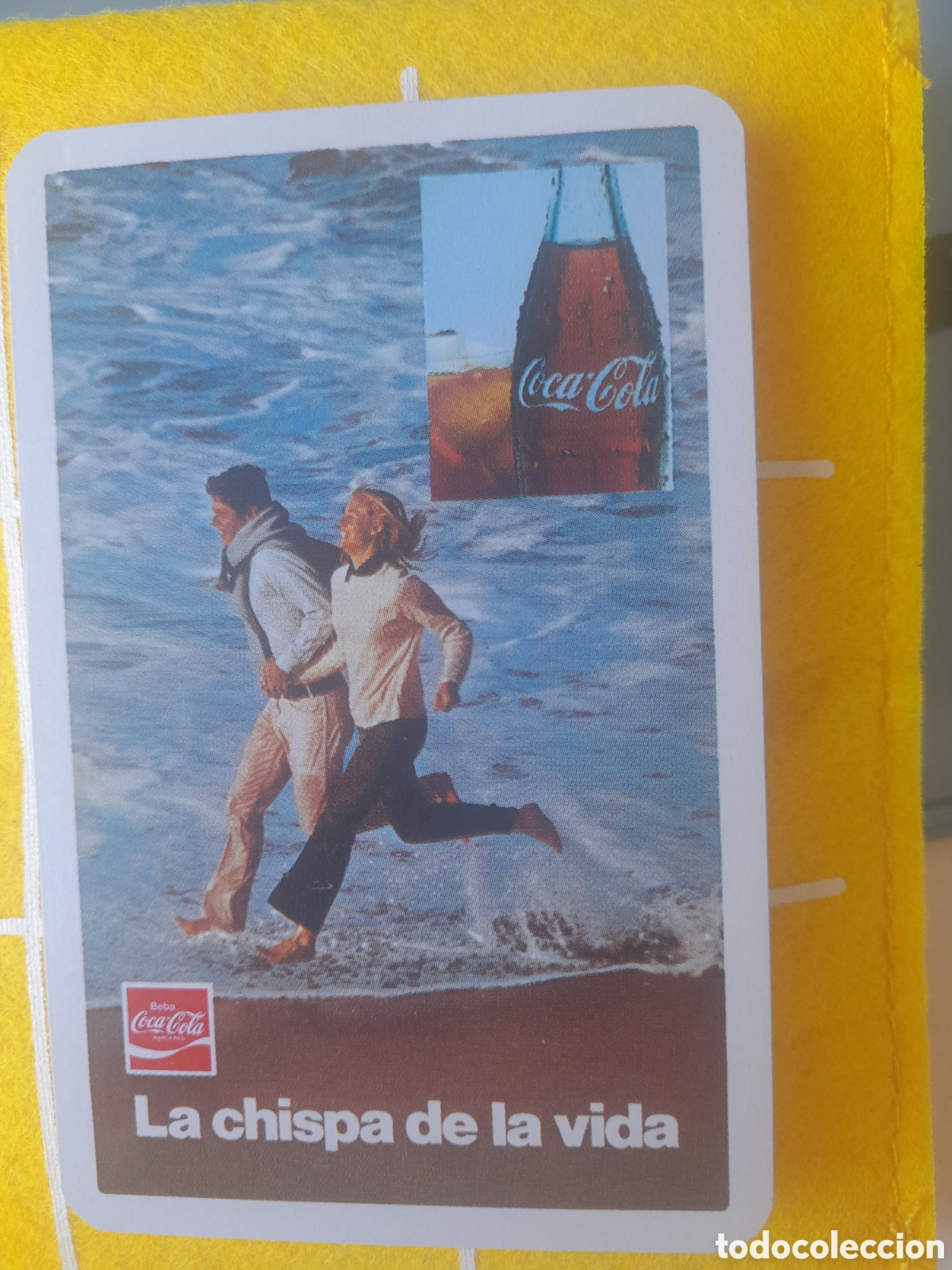 Coleccionismo calendarios: Calendario bolsillo Coca Cola