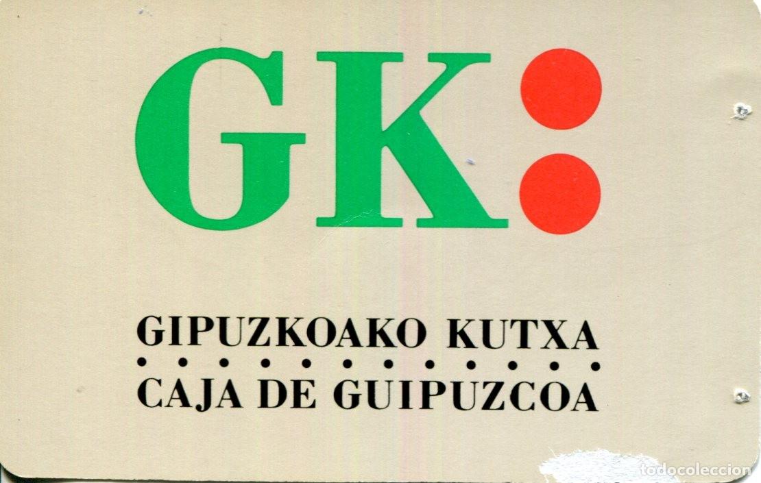 Coleccionismo calendarios: CALENDARIO BOLSILLO - A&Ntilde;O 1989 - CAJA DE GUIPUZCOA - FOURNIER - BANCO