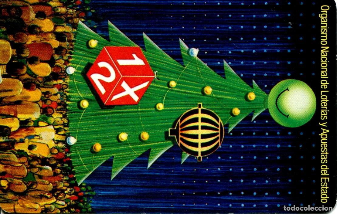 Coleccionismo calendarios: CALENDARIO BOLSILLO - A&Ntilde;O 1989 - LOTER&Iacute;A Y APUESTAS DEL ESTADO - FOURNIER