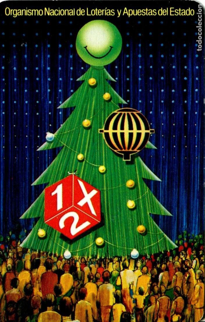 Coleccionismo calendarios: CALENDARIO BOLSILLO - A&Ntilde;O 1989 - LOTER&Iacute;A Y APUESTAS DEL ESTADO - FOURNIER