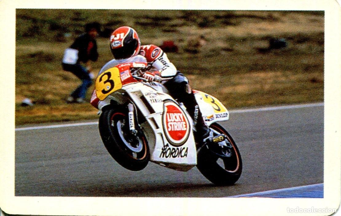 Coleccionismo calendarios: CALENDARIO DE BOLSILLO FOURNIER. A&Ntilde;O 1988. MOTOCICLISMO EQUIPO LUCKY STRIKE. KEVIN SCHWANTZ