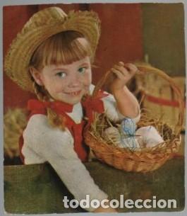 Coleccionismo calendarios: CALENDARIO NI&Ntilde;A GRANJERA A&Ntilde;O 1966 CAL-11271