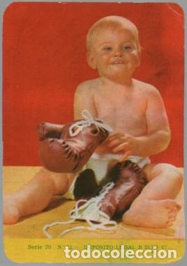 Coleccionismo calendarios: CALENDARIO BEBE BOXEADOR A&Ntilde;O 1965 CAL-11274