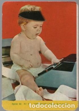 Coleccionismo calendarios: CALENDARIO BEBE MECANOGRAFO A&Ntilde;O 1965 CAL-11275