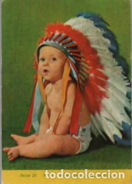 Coleccionismo calendarios: CALENDARIO BEBE INDIO A&Ntilde;O 1965 CAL-11278