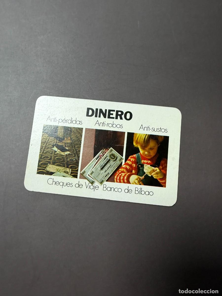 Coleccionismo calendarios: CALENDARIO PUBLICITARIO - CHEQUES DE VIAJE BANCO DE BILBAO - 1975