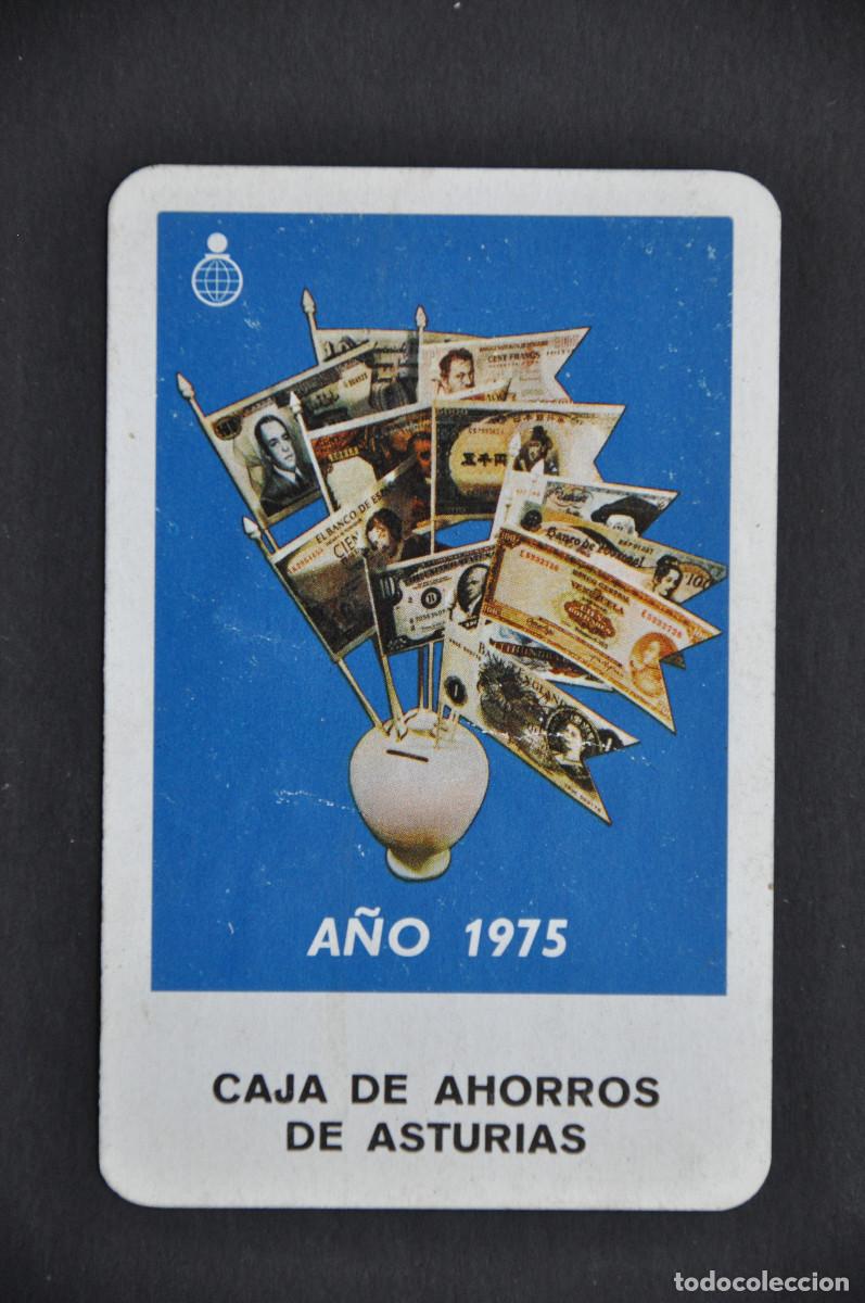 Coleccionismo calendarios: CALENDARIO FOURNIER - CAJA DE AHORROS DE ASTURIAS 1975