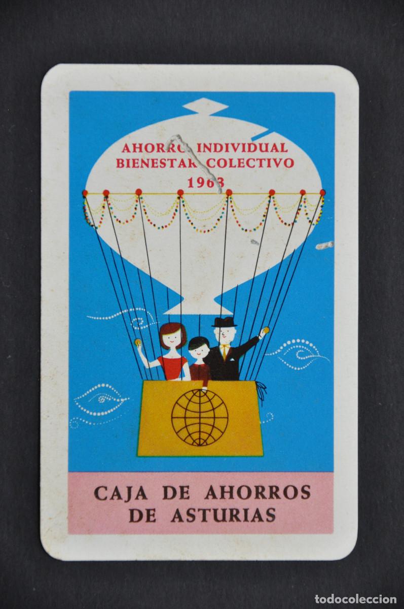 Coleccionismo calendarios: CALENDARIO FOURNIER - CAJA DE AHORROS DE ASTURIAS 1963