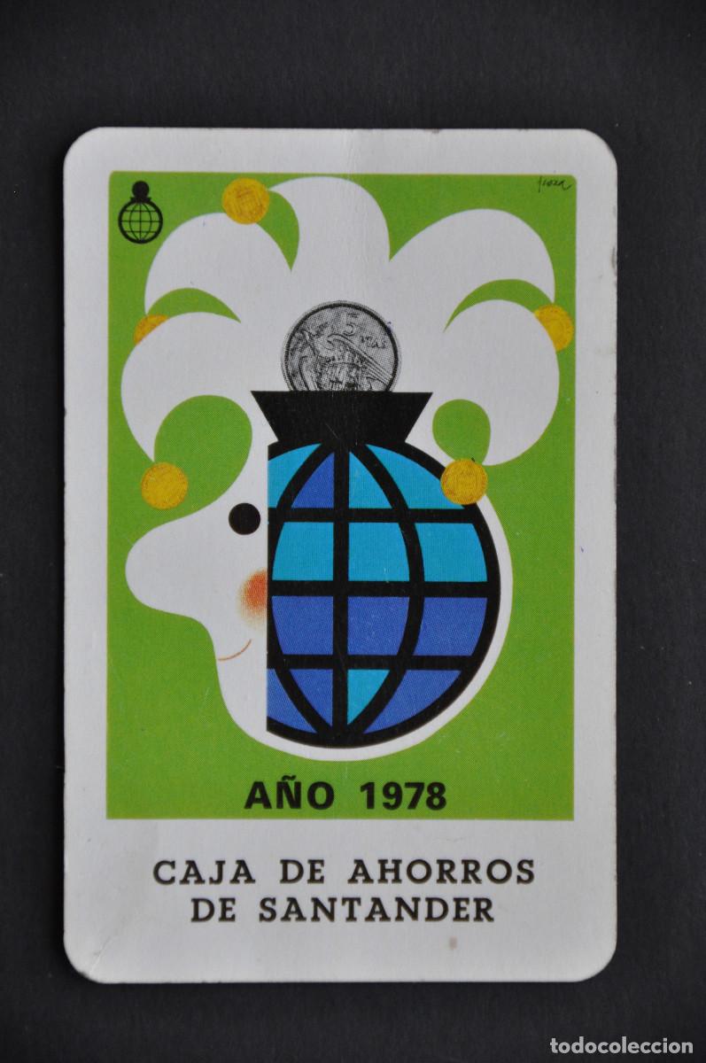 Coleccionismo calendarios: CALENDARIO FOURNIER - CAJA DE AHORROS DE SANTANDER 1978