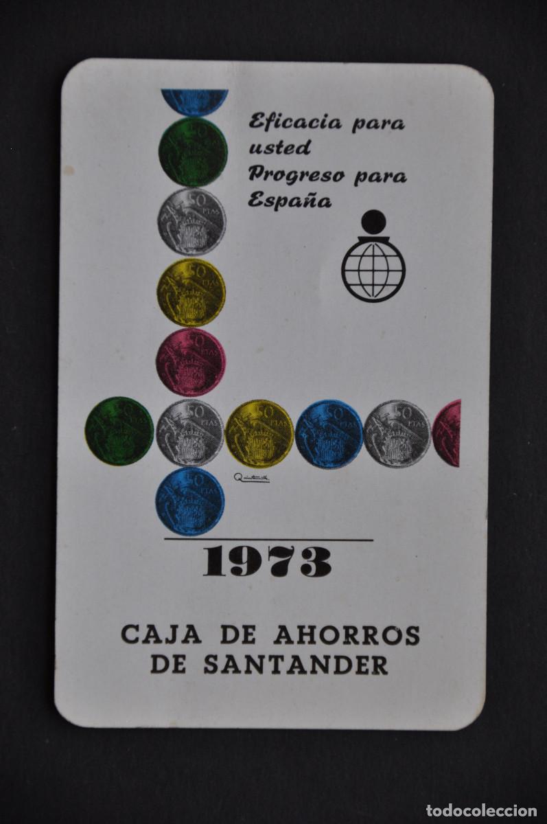 Coleccionismo calendarios: CALENDARIO FOURNIER - CAJA DE AHORROS DE SANTANDER 1973