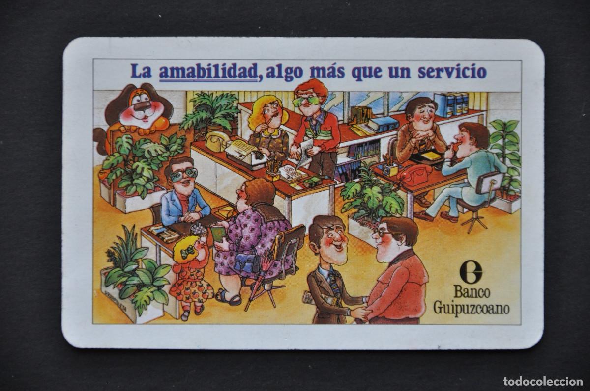 Coleccionismo calendarios: CALENDARIO FOURNIER - BANCO GUIPUZCOANO 1982