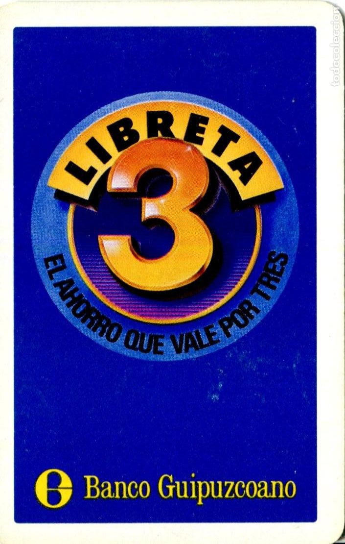 Collectables Calendars: CALENDARIO FOURNIER. BANCO GUIPUZCOANO. A&Ntilde;O 1988