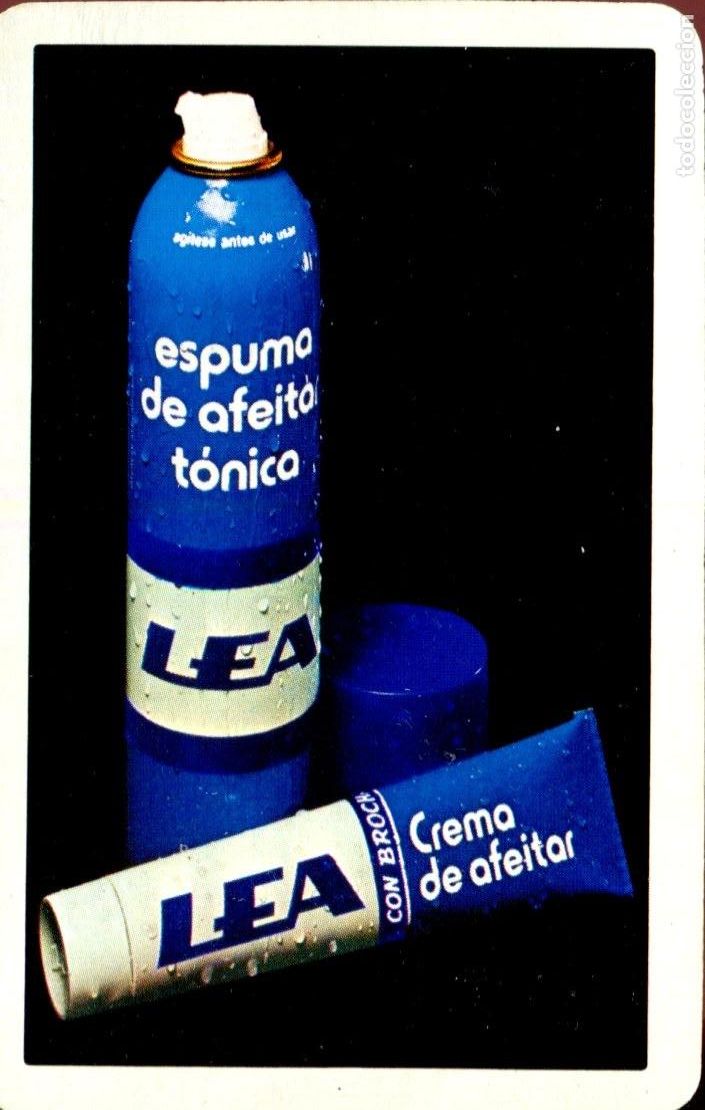 Coleccionismo calendarios: CALENDARIO BOLSILLO - A&Ntilde;O 1988 - LEA - FOURNIER - ESPUMA DE AFEITAR T&Oacute;NICA Y CREMA