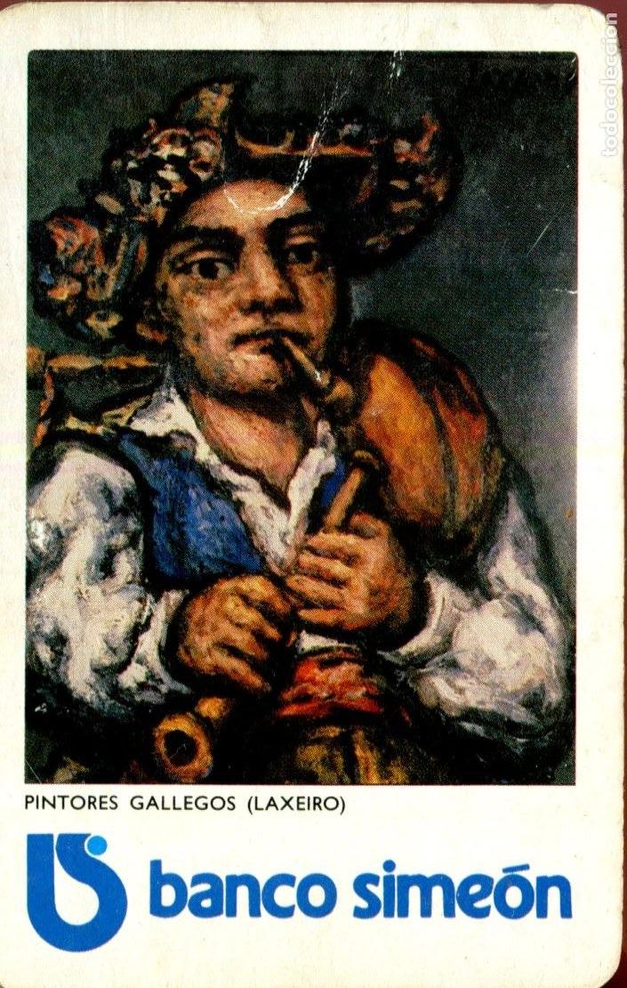 Collectables Calendars: CALENDARIO FOURNIER - BANCO SIMEON 1988 Pintores Gallegos