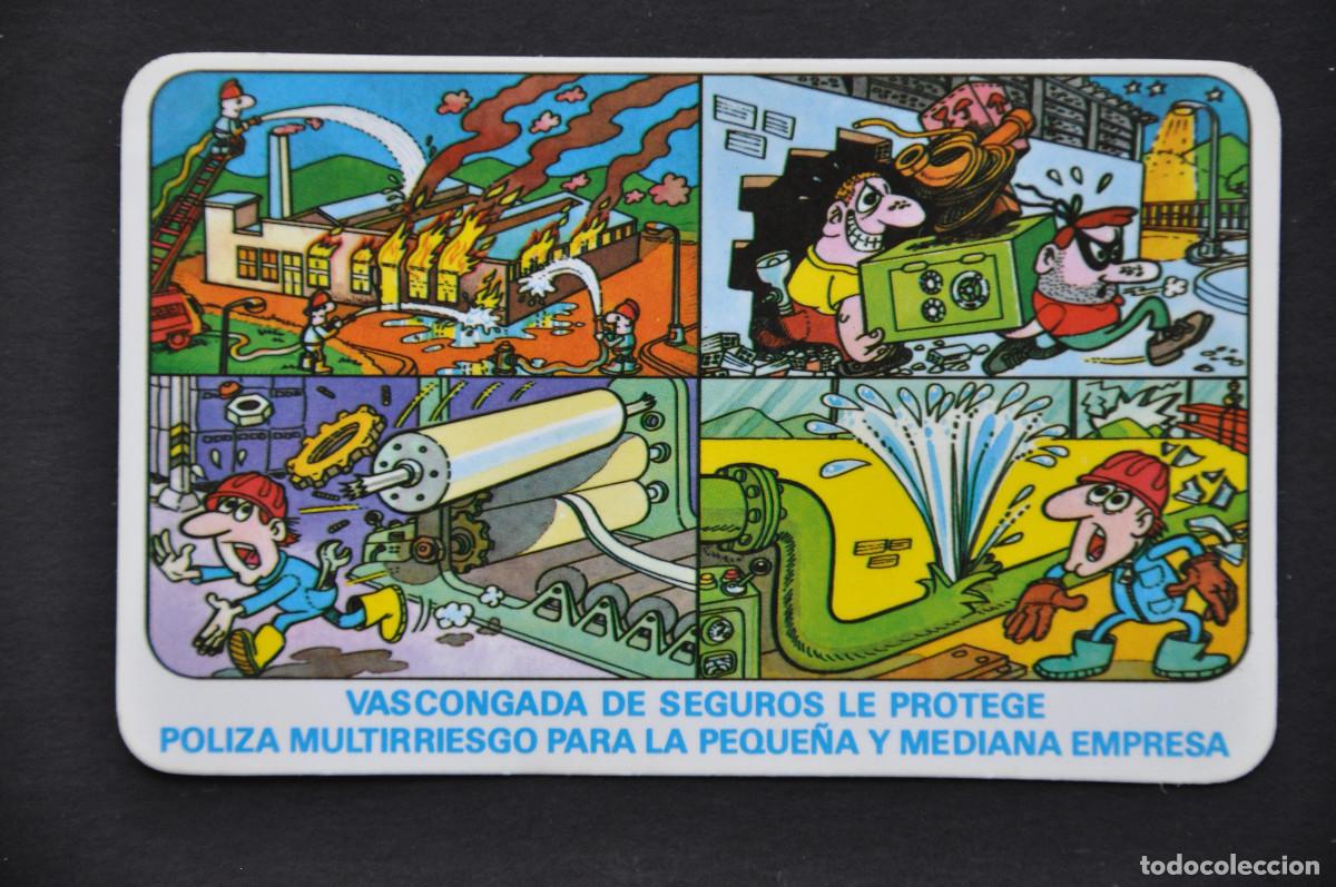 Colecionismo Calend&aacute;rios: CALENDARIO - VASCONGADAS DE SEGUROS 1987 (LOGRO&Ntilde;O)